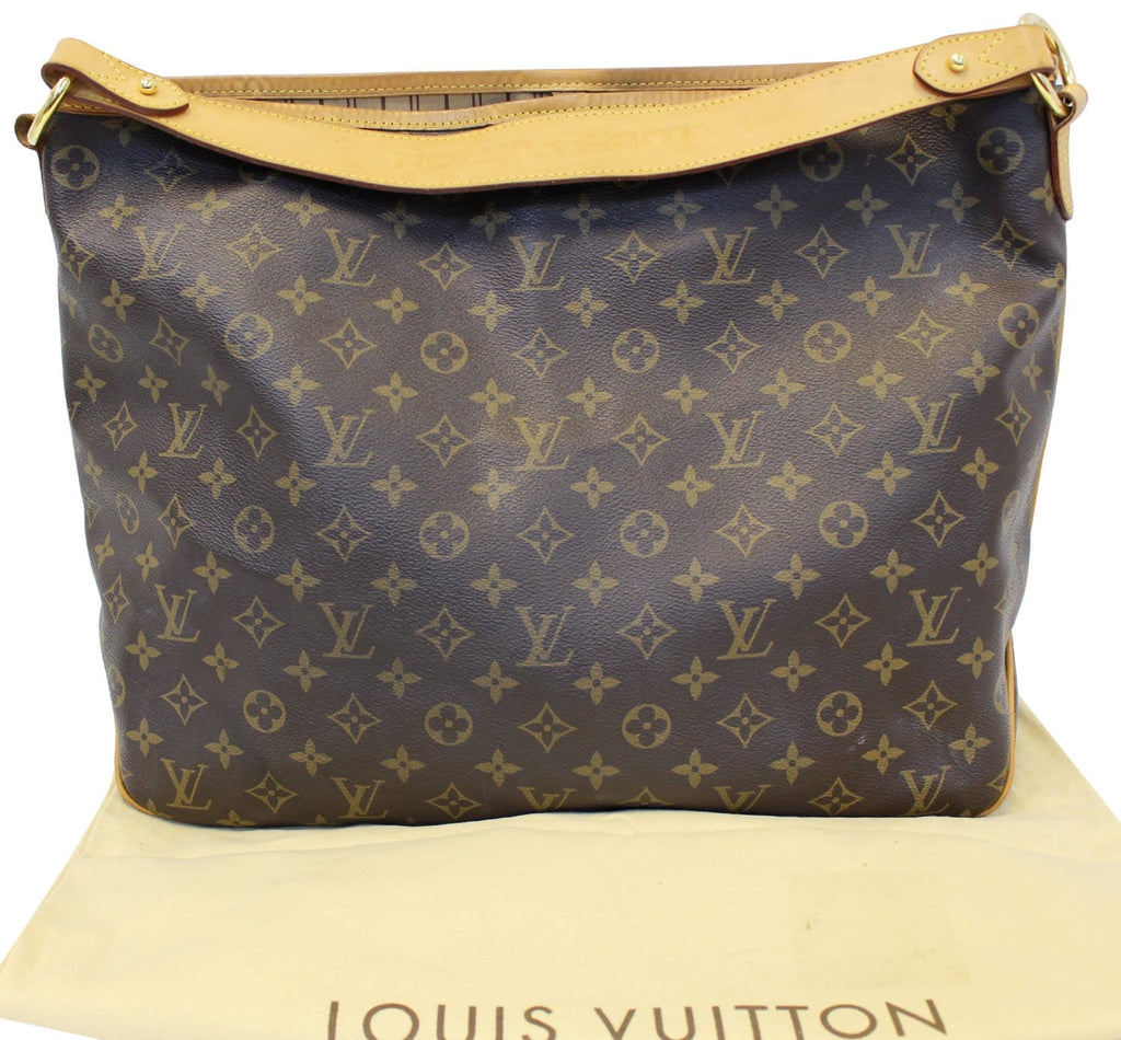 LOUIS VUITTON Monogram Canvas Delightful MM Tote Shoulder Bag