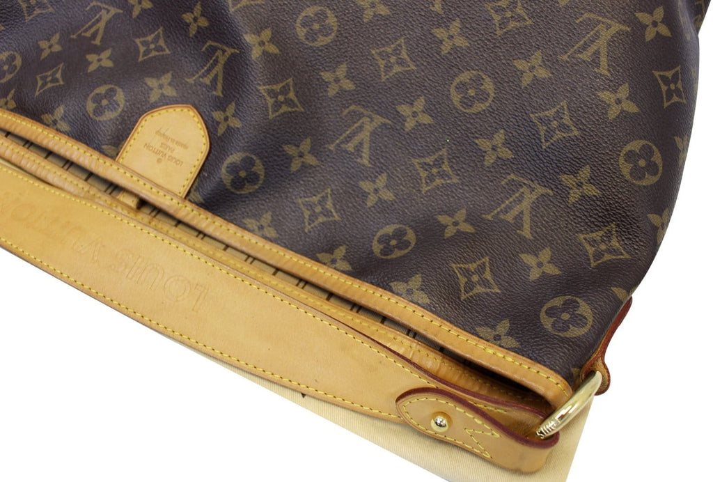 LOUIS VUITTON Monogram Canvas Delightful MM Tote Shoulder Bag