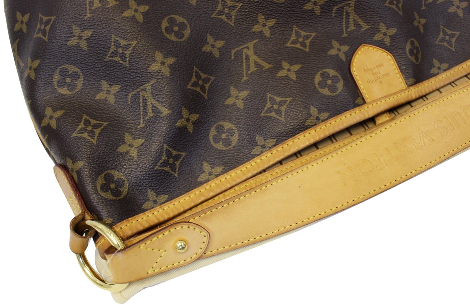 LOUIS VUITTON Monogram Canvas Delightful MM Tote Shoulder Bag