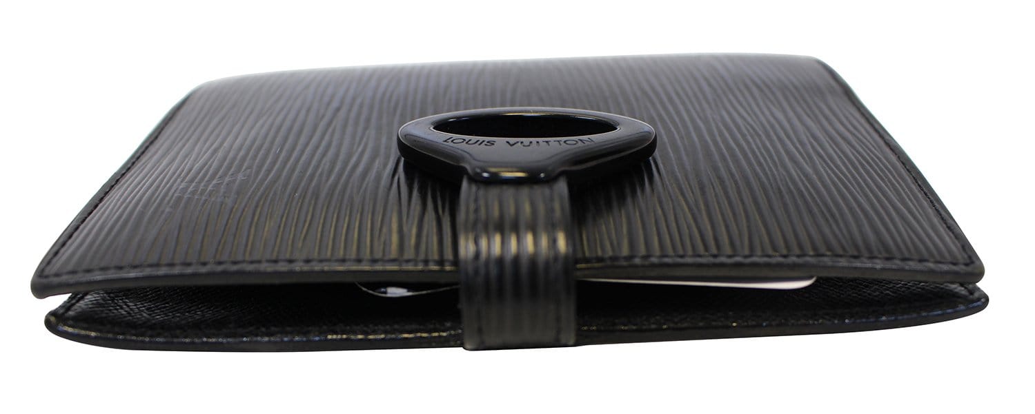 LOUIS VUITTON Epi Leather Z Agenda PM Day Planner Cover Black