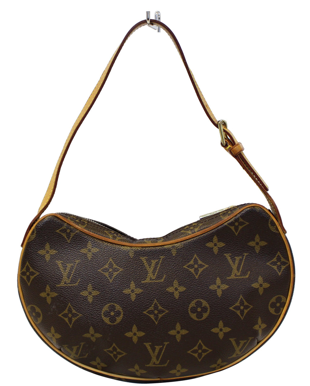 LOUIS VUITTON Monogram Canvas Croissant MM Shoulder Bag