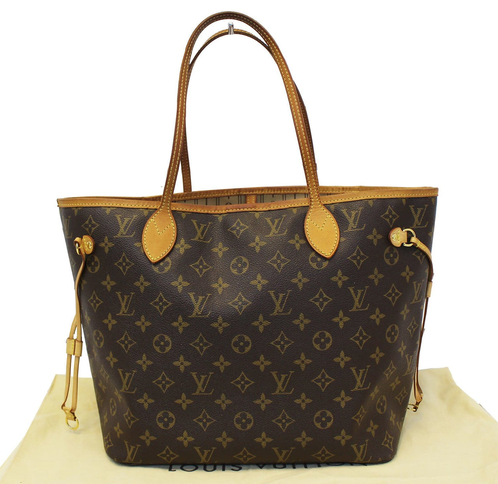 LOUIS VUITTON Monogram Neverfull MM Tote Shoulder Bag