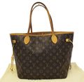 LOUIS VUITTON Monogram Neverfull MM Tote Shoulder Bag