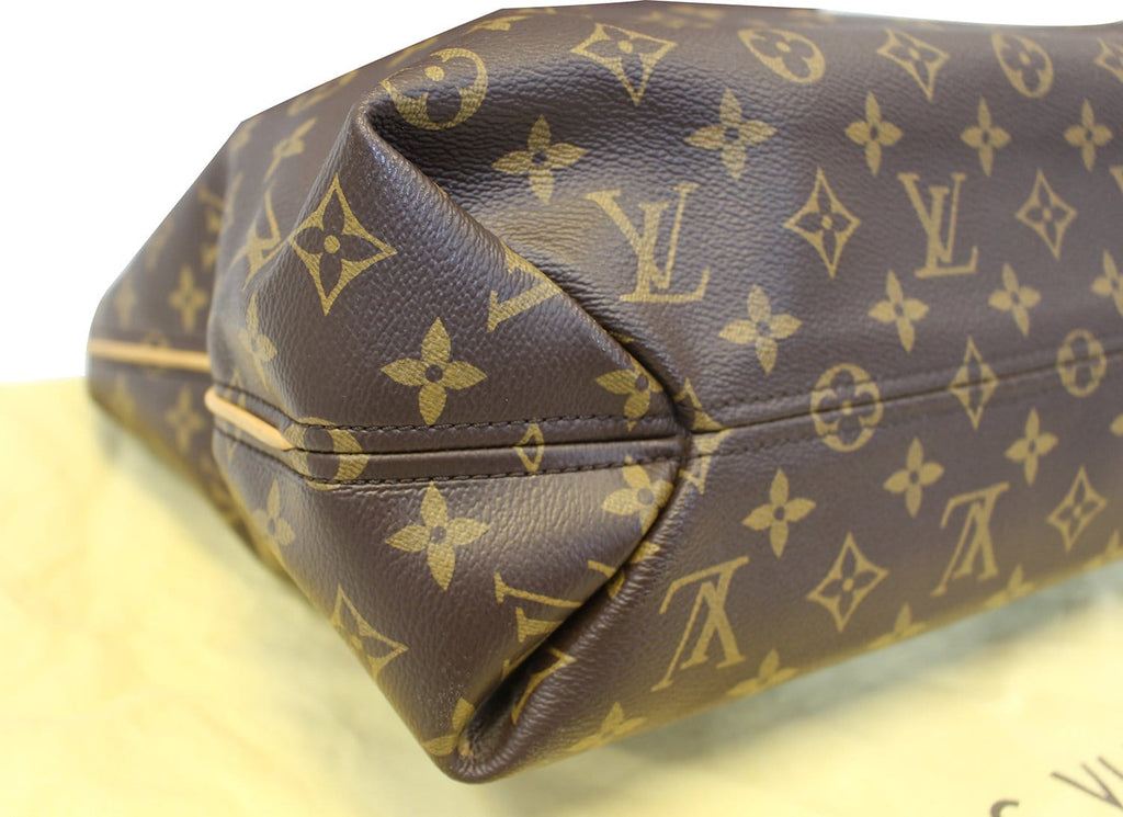 LOUIS VUITTON Monogram Canvas Sully MM Shoulder Bag