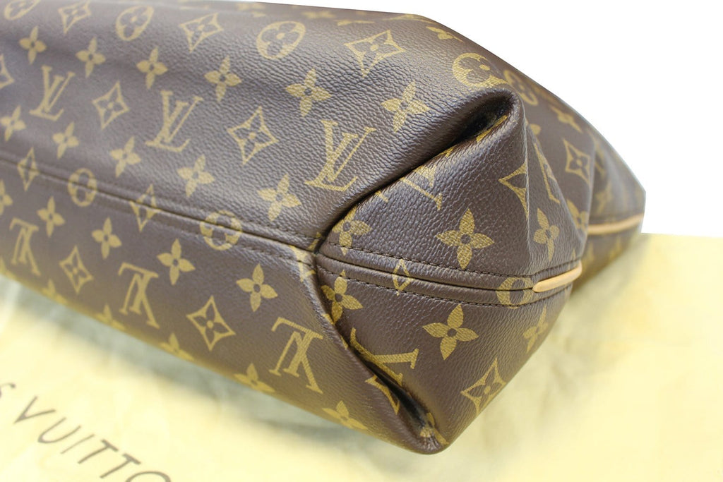 LOUIS VUITTON Monogram Canvas Sully MM Shoulder Bag