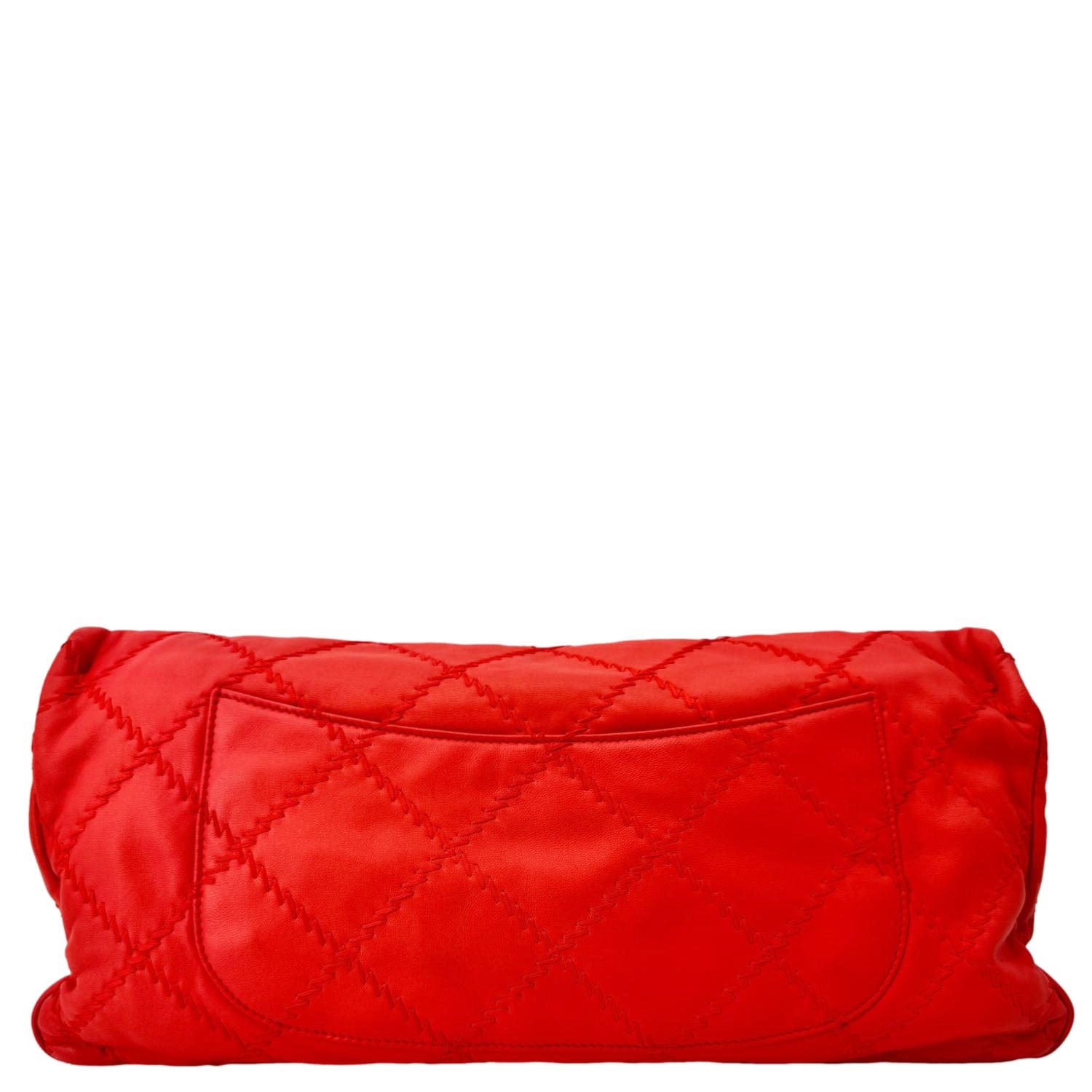 Chanel Ultimate Stitch Flap Large Quilted Leather Crossbody Bag Red