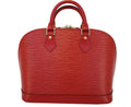 Louis vuitton  Handbag Epi Leather Red Alma PM