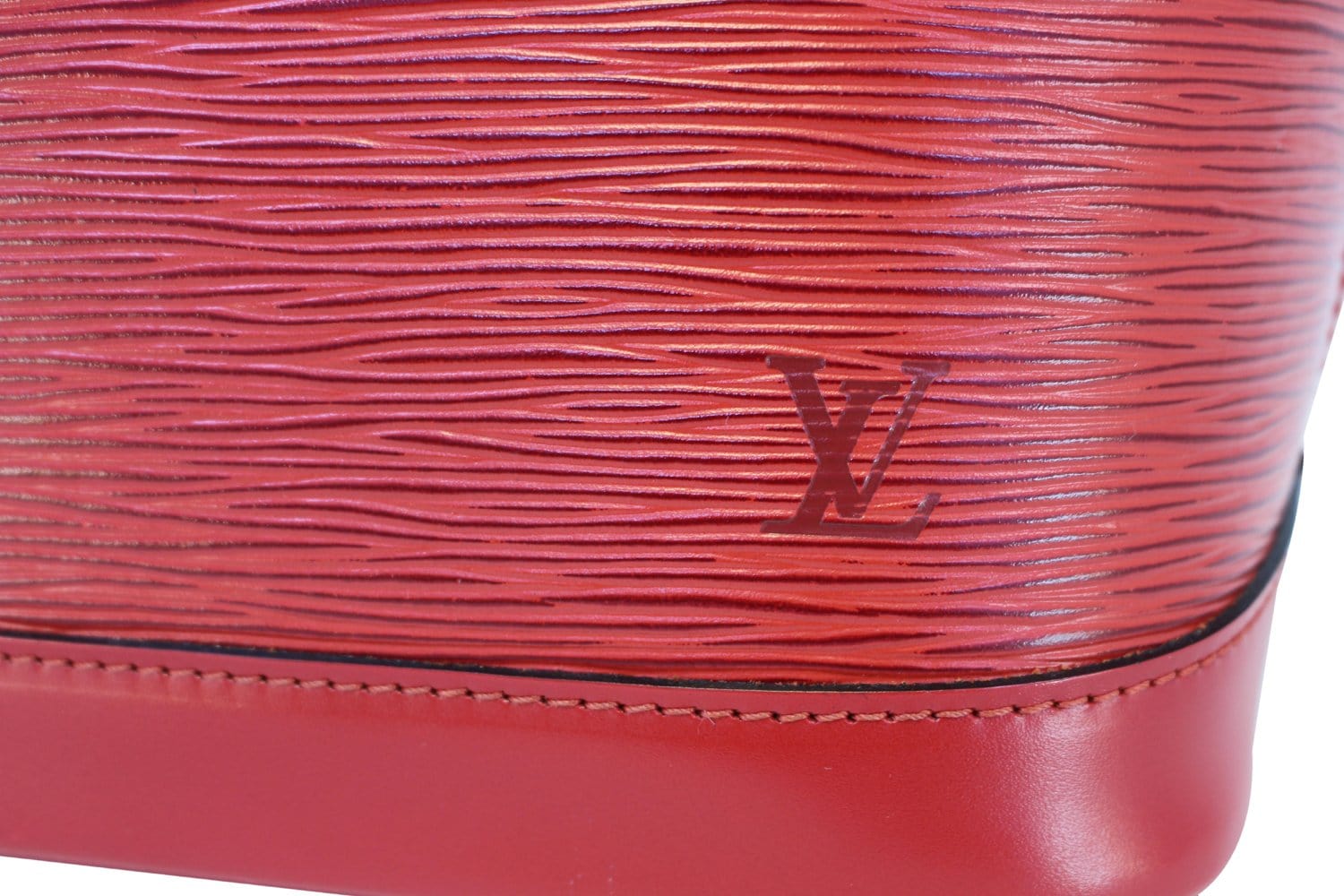 Louis vuitton  Handbag Epi Leather Red Alma PM