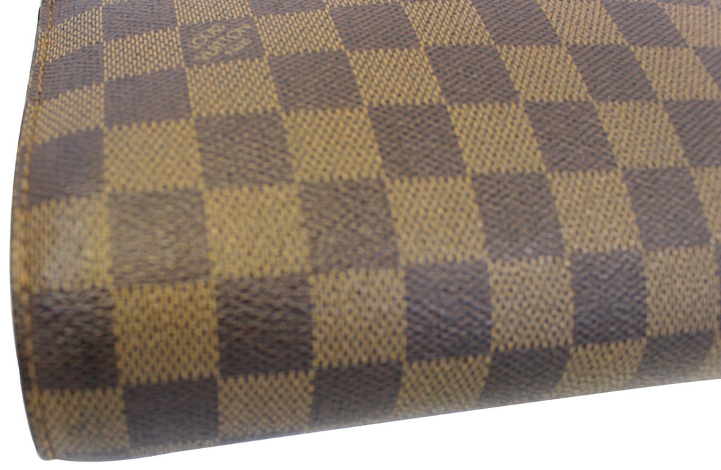 LOUIS VUITTON Damier Ebene Saint Louis Pochette Clutch Bag