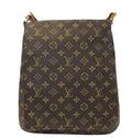 LOUIS VUITTON Monogram Canvas Mtte Salsa GM Crossbody Bag