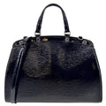LOUIS VUITTON Brea MM Electric Epi Leather Shoulder Bag Black