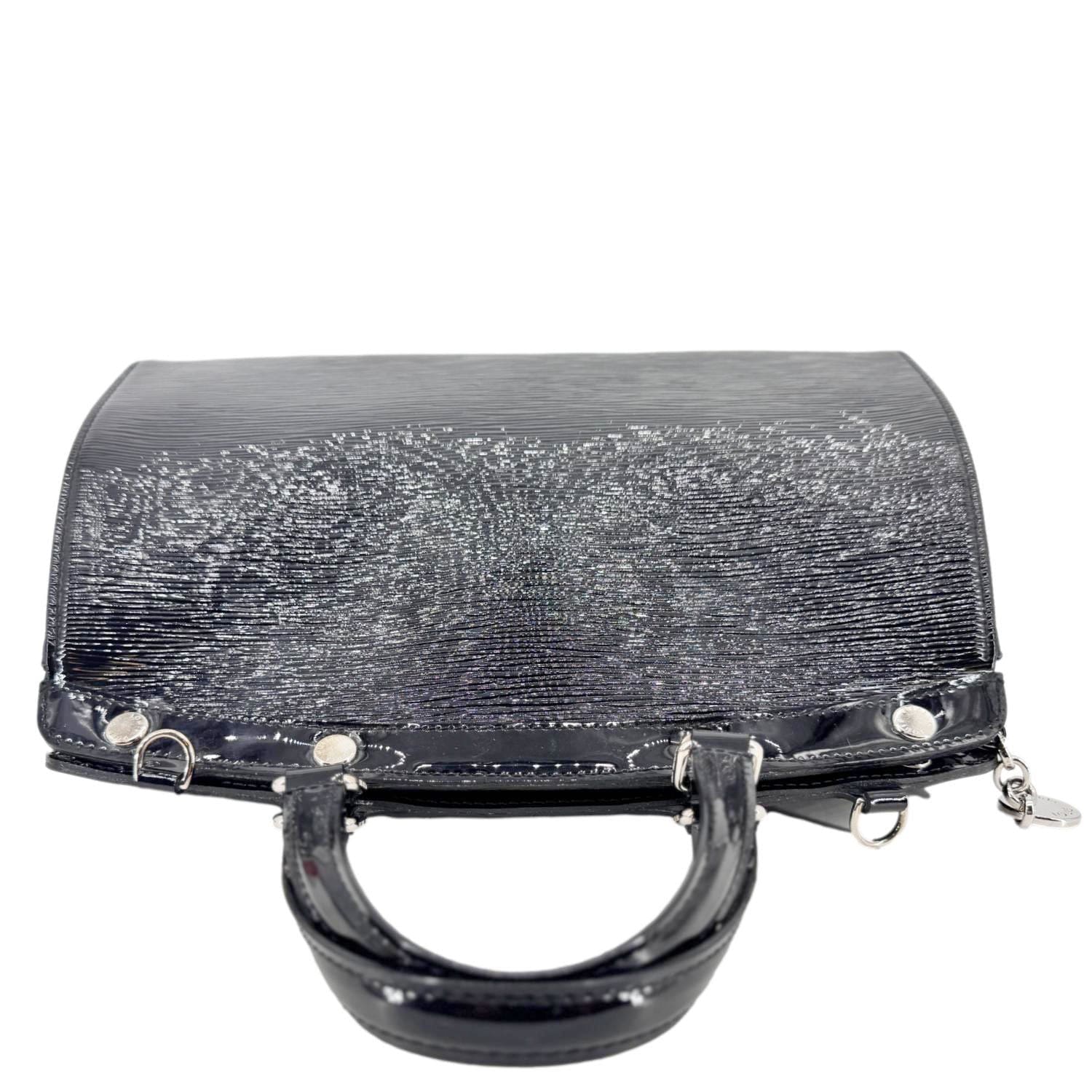 LOUIS VUITTON Brea MM Electric Epi Leather Shoulder Bag Black