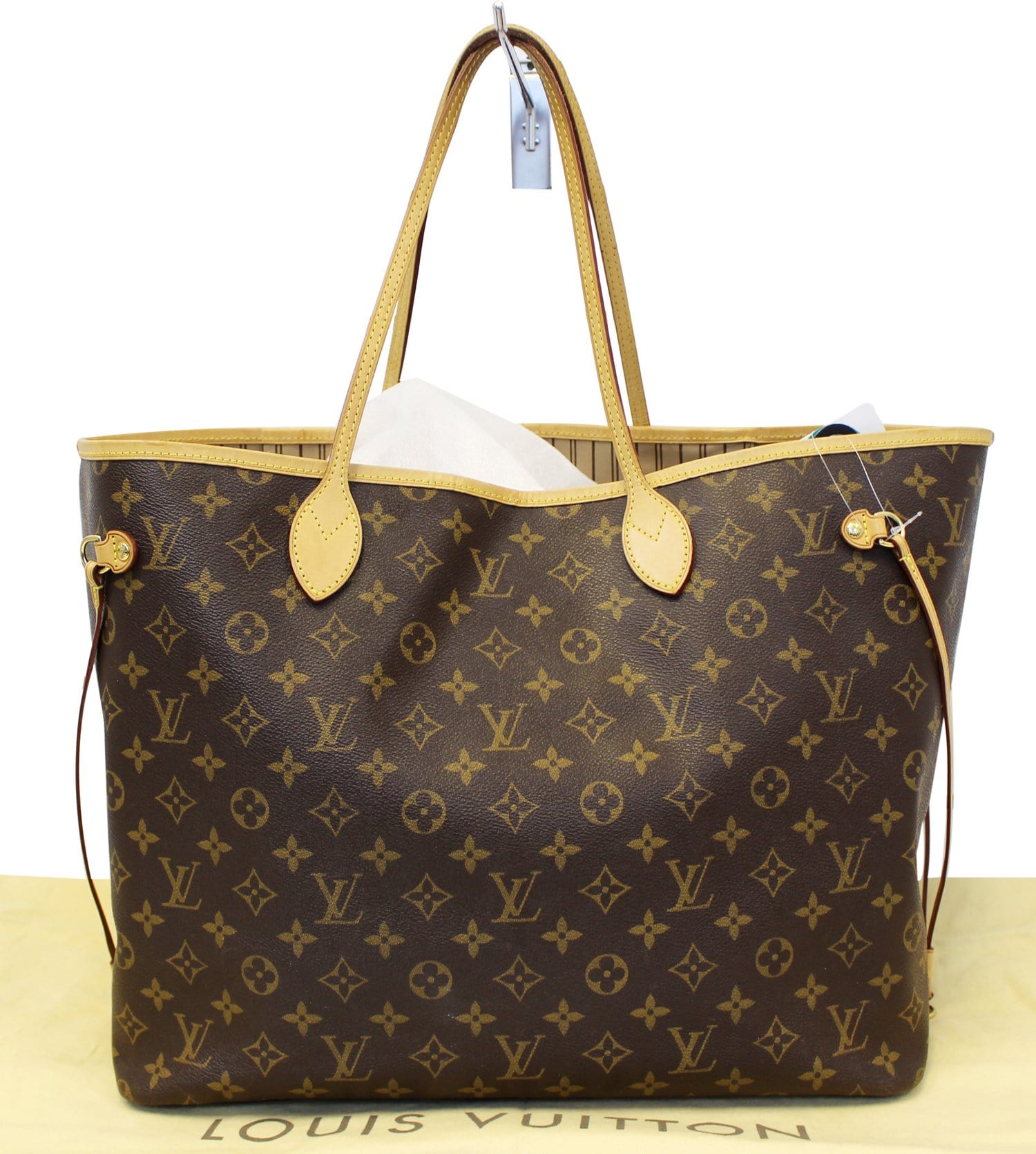 LOUIS VUITTON Monogram Canvas Neverfull GM Shoulder Bag