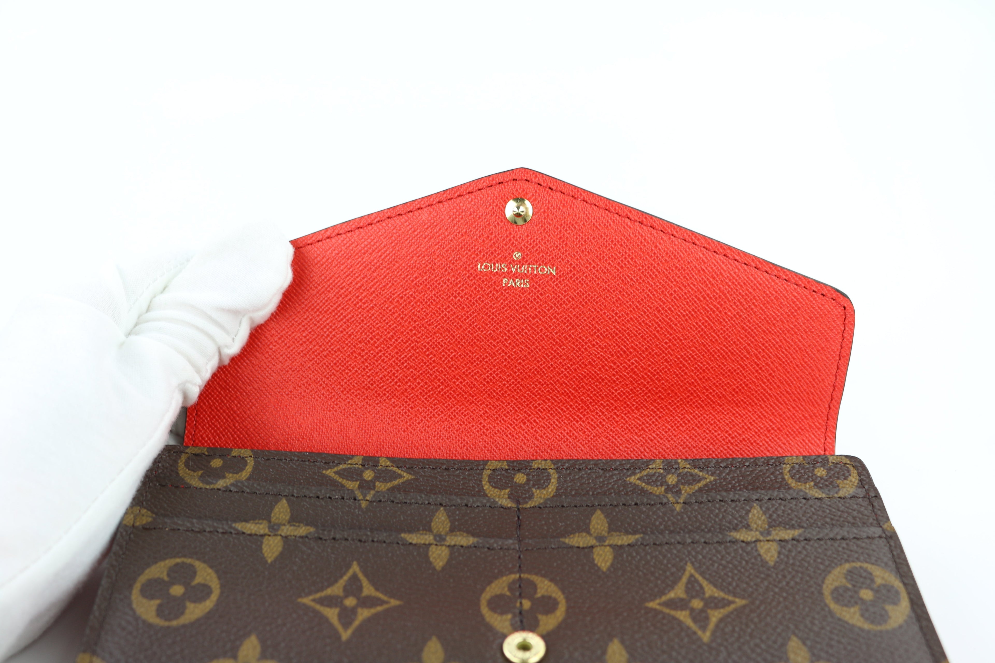 Monogram Sarah Wallet