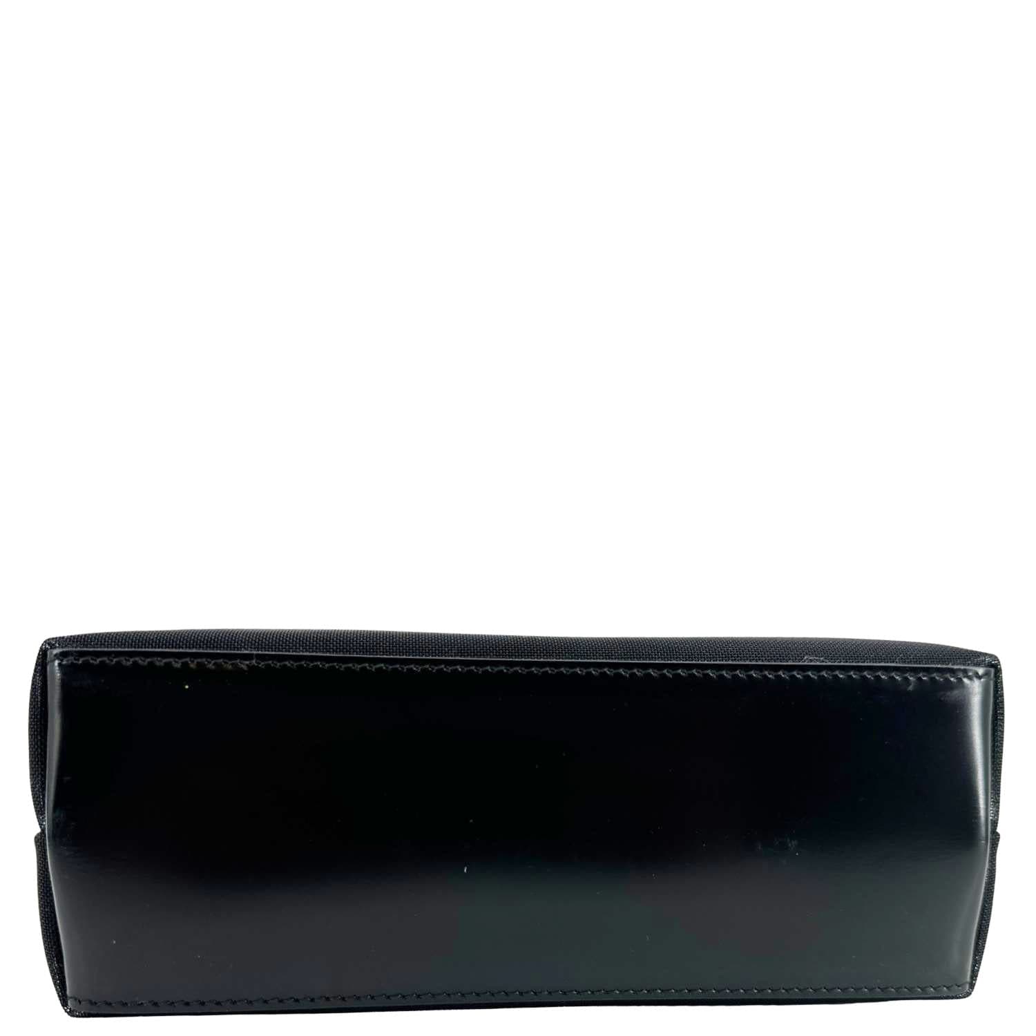PRADA Ricamo Rete Polka Dot Mesh Tote BLack