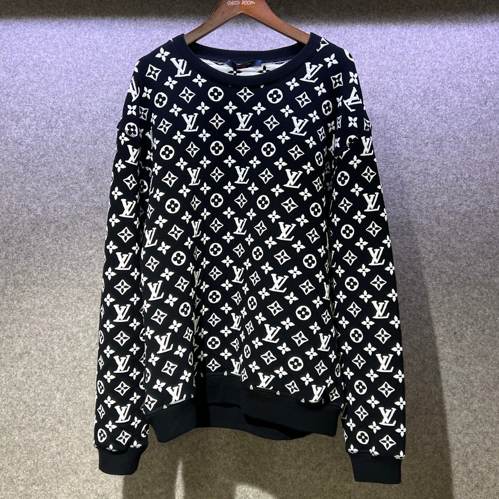Louis Vuitton LV Monogram Jacquard Crewneck
