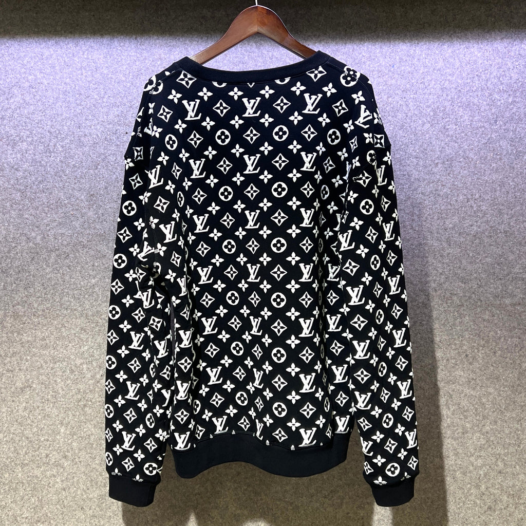 Louis Vuitton LV Monogram Jacquard Crewneck