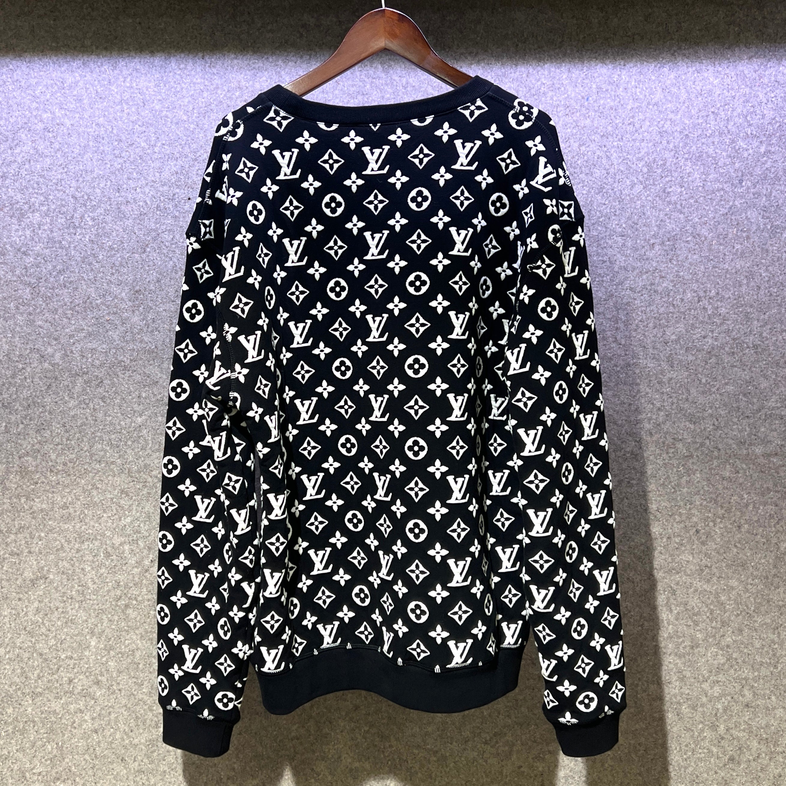 Louis Vuitton LV Monogram Jacquard Crewneck