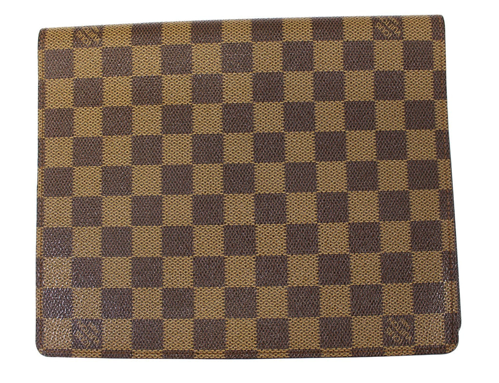 LOUIS VUITTON Damier Ebene Agenda Bureau Note Cover
