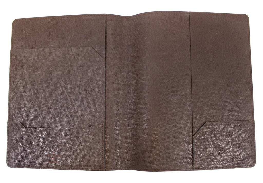 LOUIS VUITTON Damier Ebene Agenda Bureau Note Cover