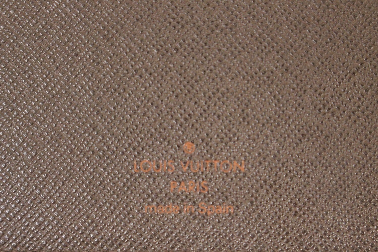 LOUIS VUITTON Damier Ebene Agenda Bureau Note Cover