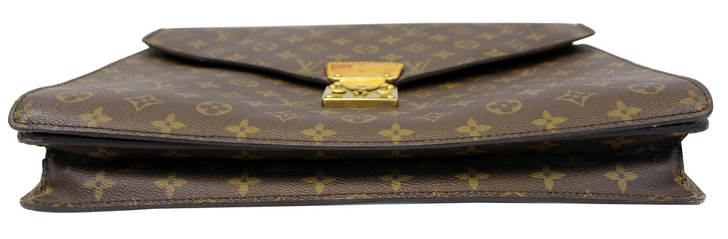 LOUIS VUITTON Monogram Canvas Serviette Conseiller Briefcase Bag