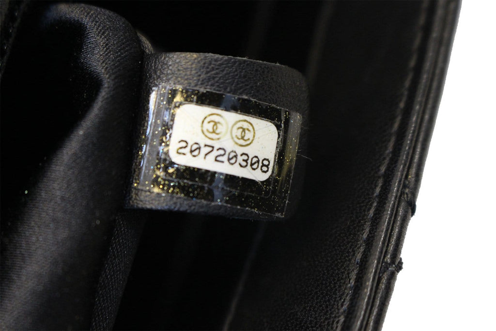 Chanel Black  Leather Jumbo Flap Bag