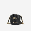 Micro Bucket Bag on Chain
