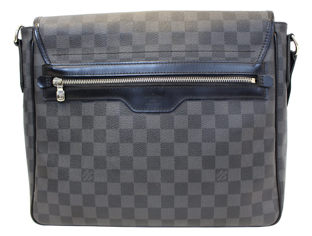 LOUIS VUITTON Daniel MM Damier Graphite  Messenger Bag