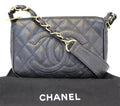 Chanel Shoulder Bag - CHANEL Black Sac Divers Mini Caviar Leather