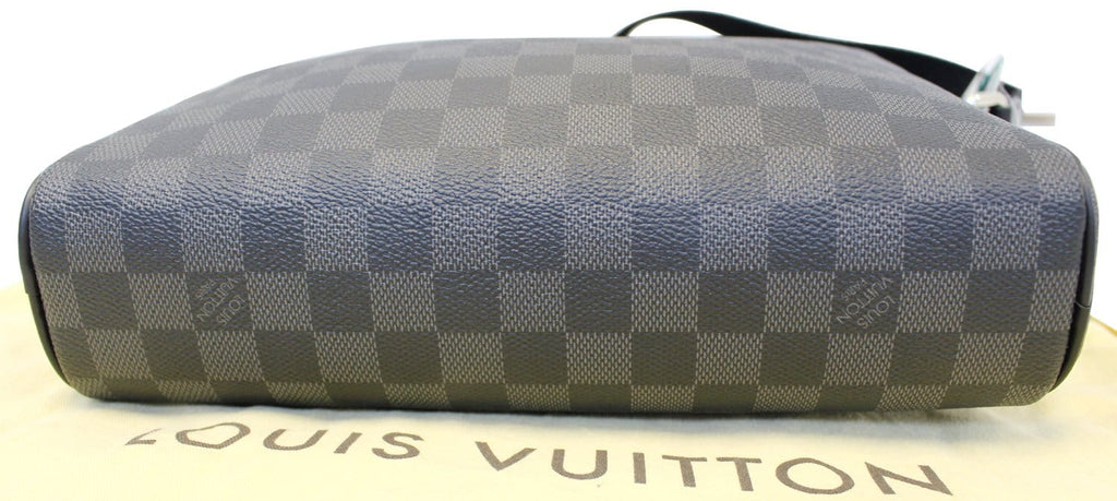 LOUIS VUITTON Damier Graphite Dayton Reporter PM Shoulder Bag