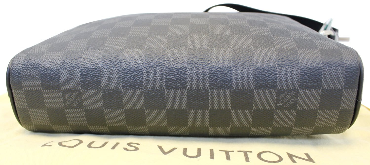 LOUIS VUITTON Damier Graphite Dayton Reporter PM Shoulder Bag
