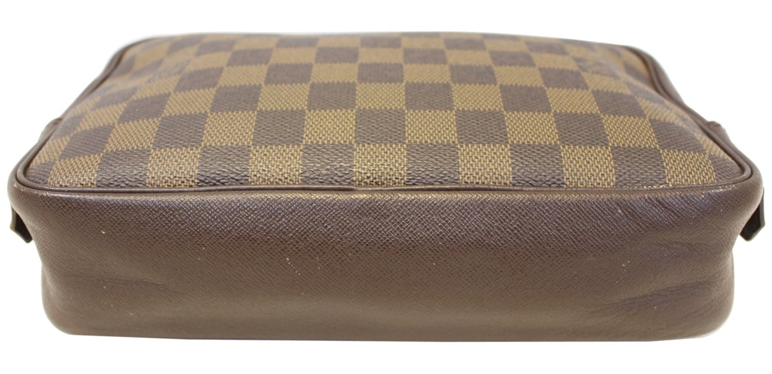 LOUIS VUITTON Damier Ebene Trousse Toilette Cosmetic Pouch