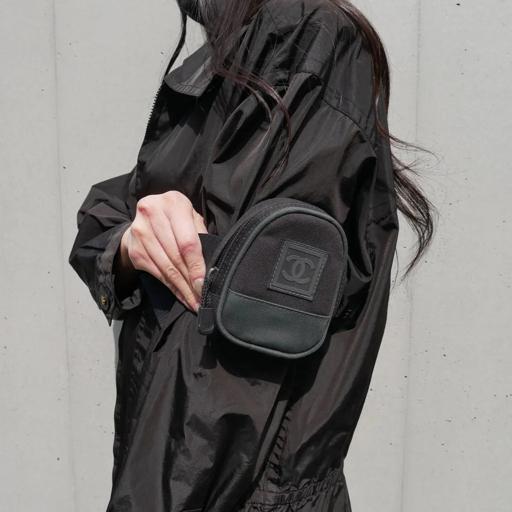 Chanel 2003-2004 Sports Line Arm Bag Canvas