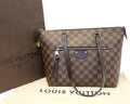 LOUIS VUITTON Iena MM Damier Ebene  Shoulder Bag