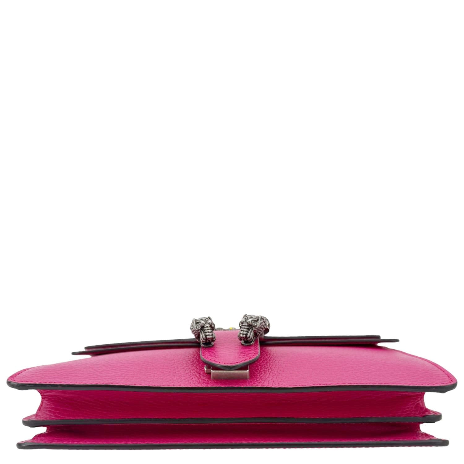 Chanel GUCCI Dionysus Small Calfskin Leather Crossbody Bag Pink 400249