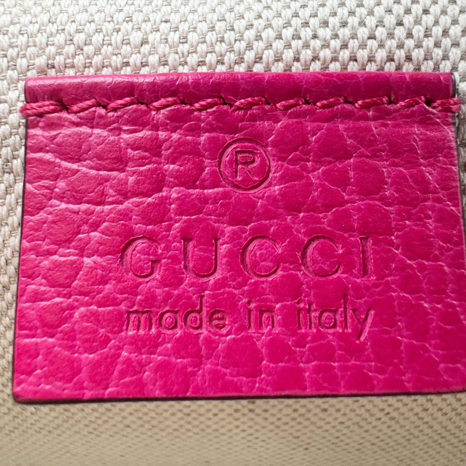 Chanel GUCCI Dionysus Small Calfskin Leather Crossbody Bag Pink 400249
