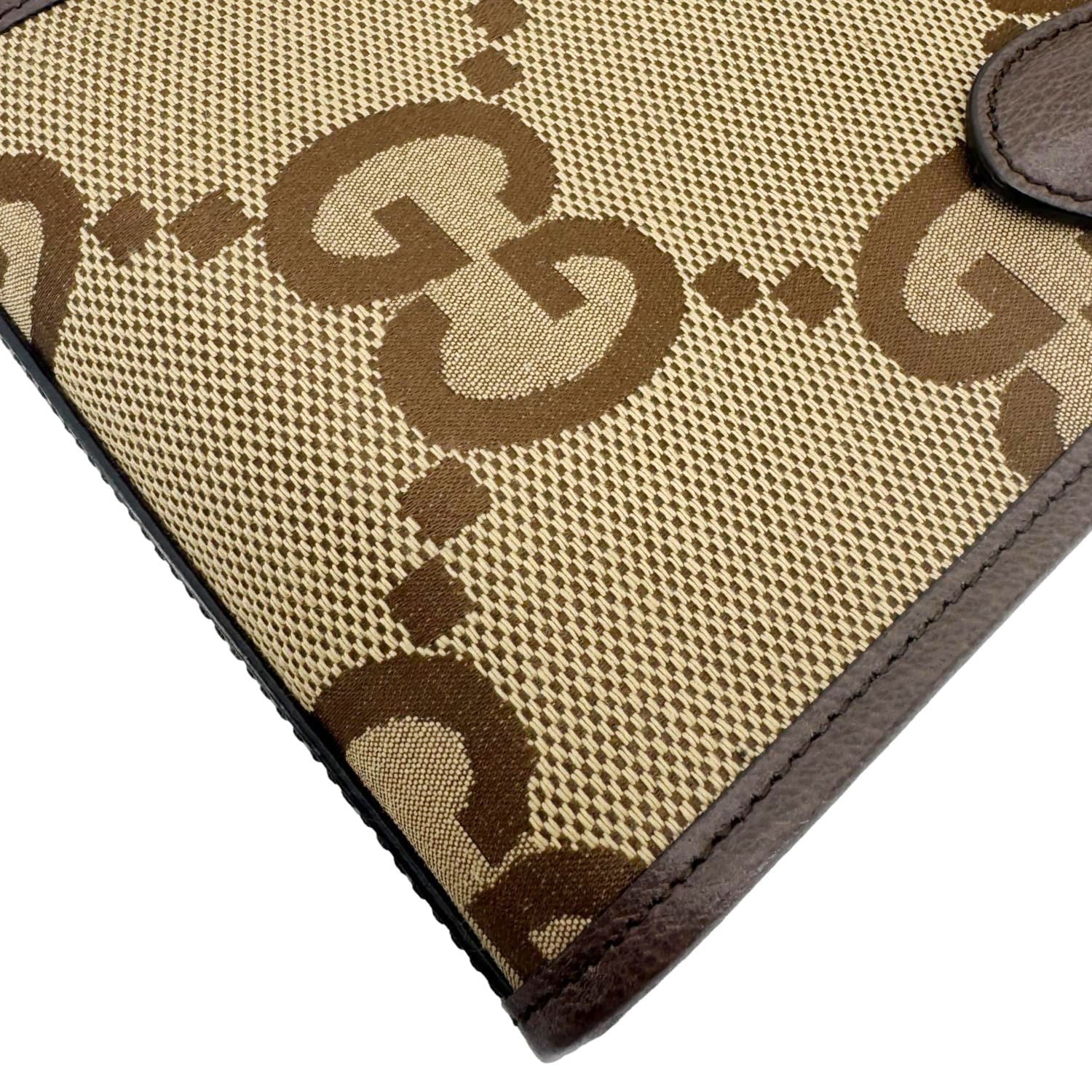 GUCCI Jumbo Gucci Supreme Canvas Tote Bag Beige 699406