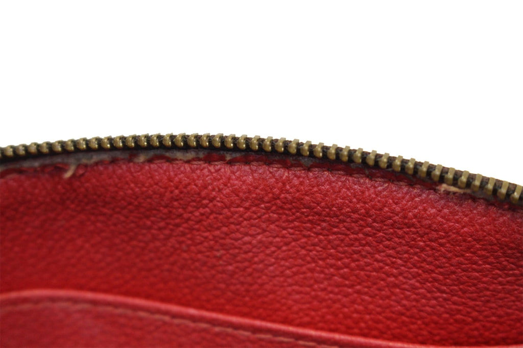 LOUIS VUITTON Damier Ebene Pochette Cosmetic Pouch