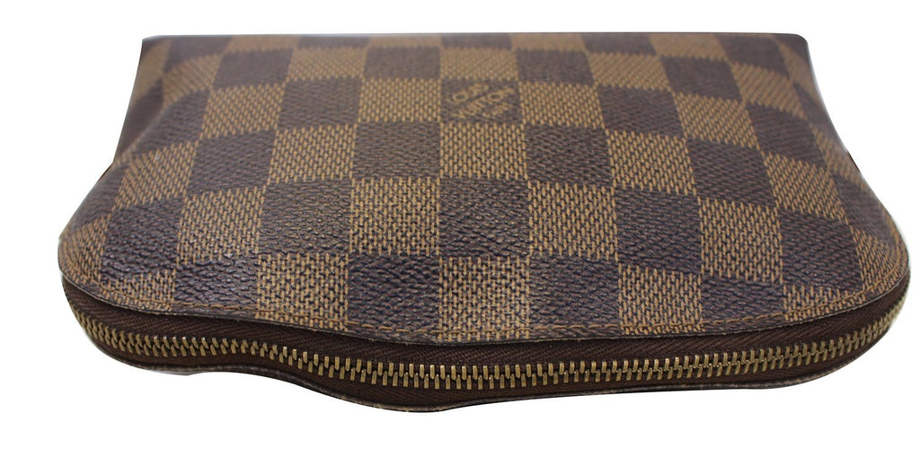 LOUIS VUITTON Damier Ebene Pochette Cosmetic Pouch