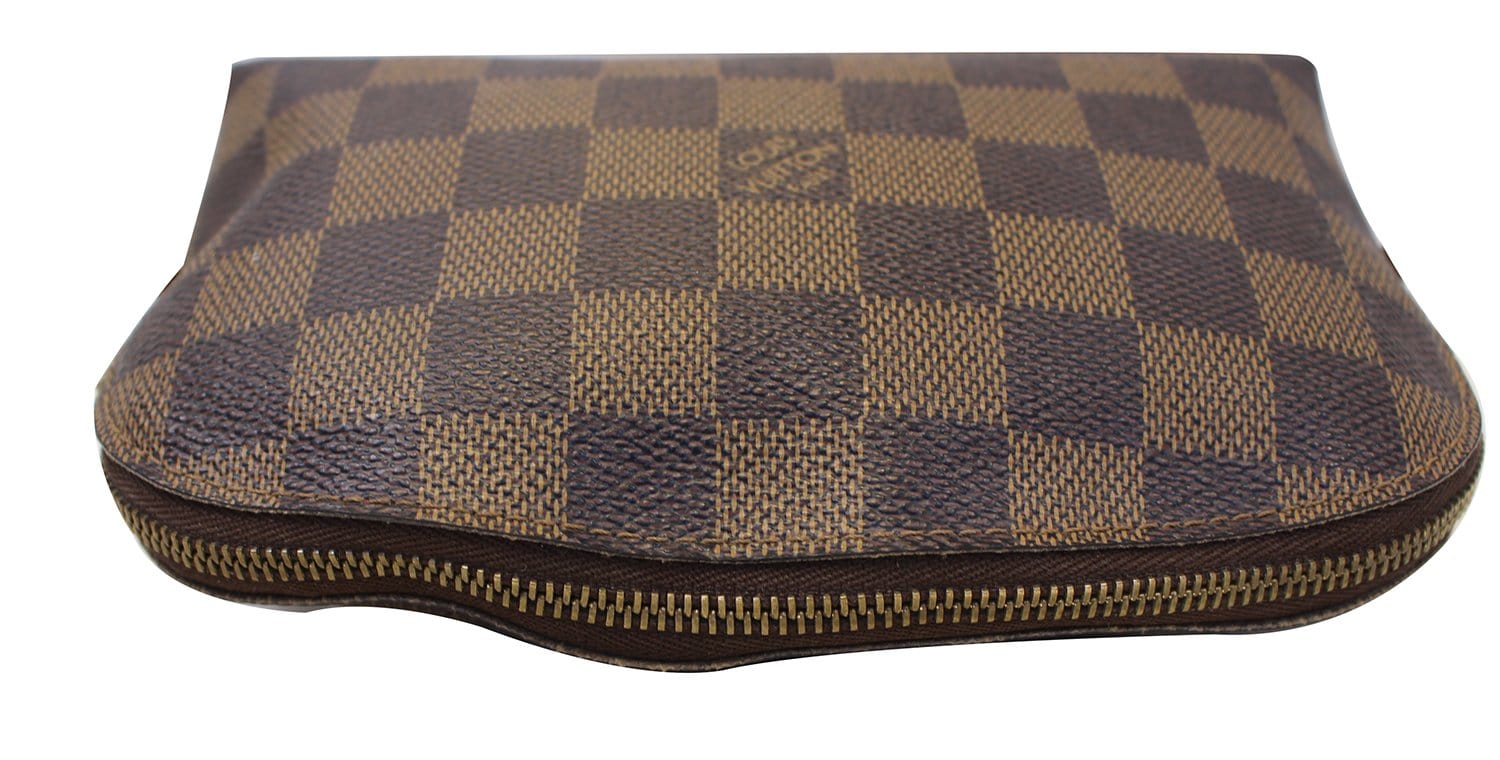 LOUIS VUITTON Damier Ebene Pochette Cosmetic Pouch