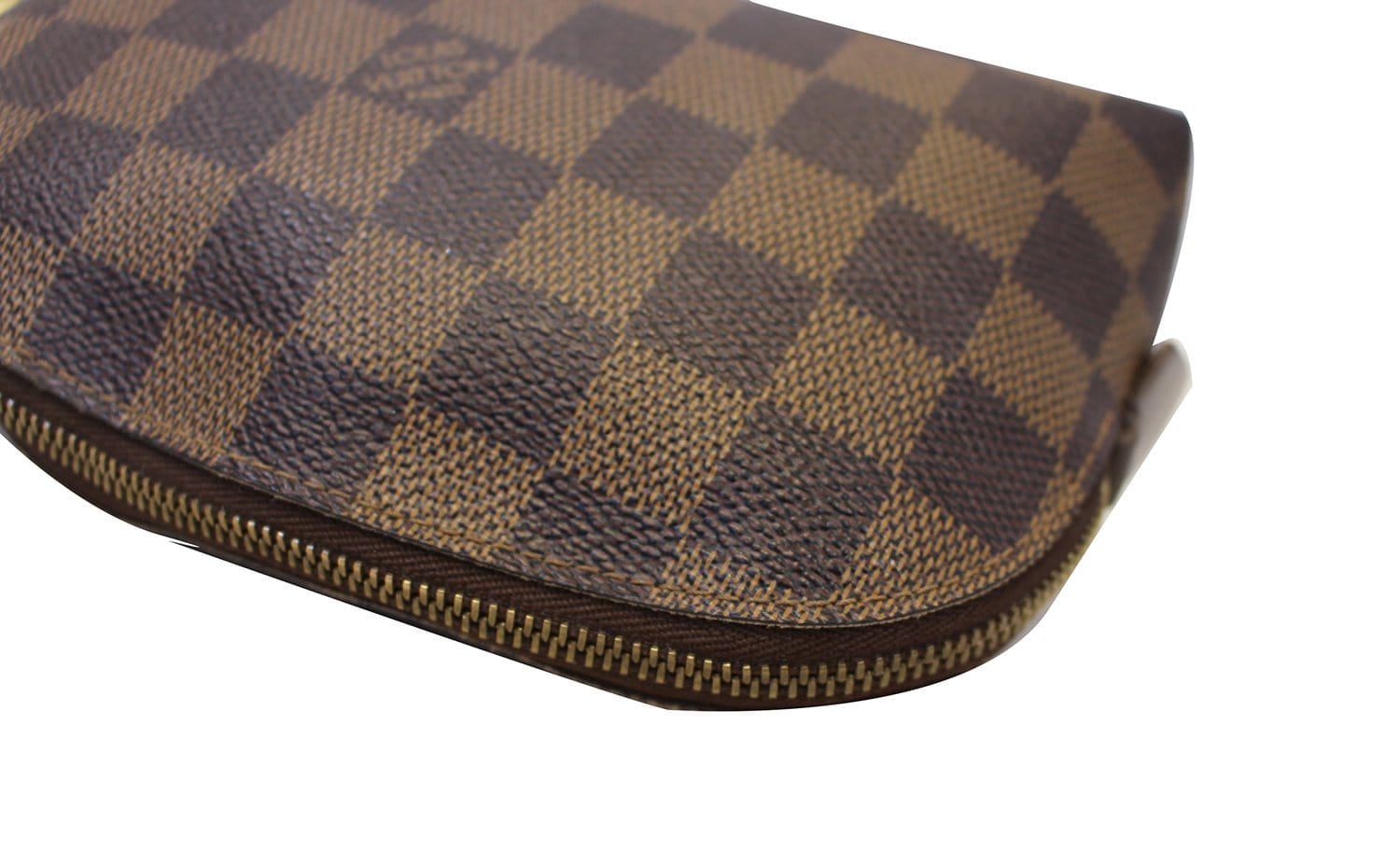 LOUIS VUITTON Damier Ebene Pochette Cosmetic Pouch