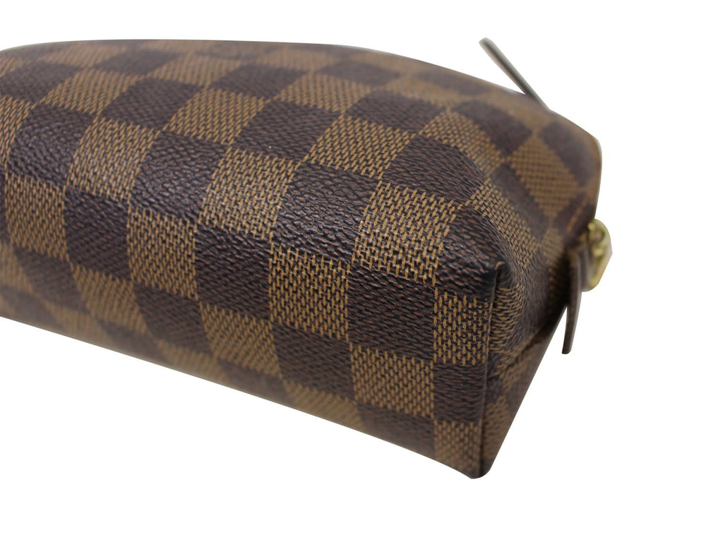LOUIS VUITTON Damier Ebene Pochette Cosmetic Pouch