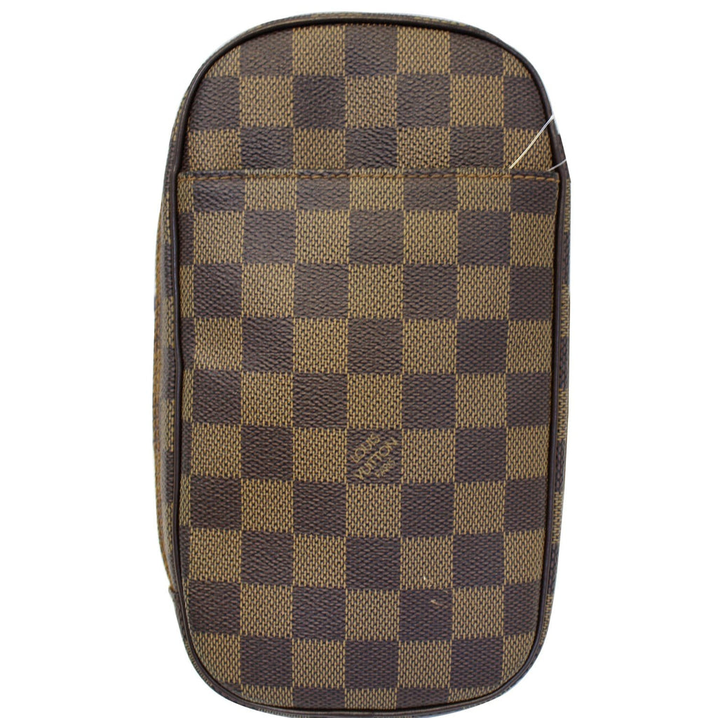 LOUIS VUITTON Gange Damier Ebene Pochette Crossbody Bag