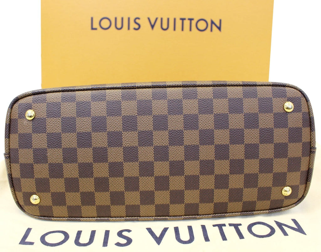 LOUIS VUITTON Kensington Damier Ebene Shoulder Handbag