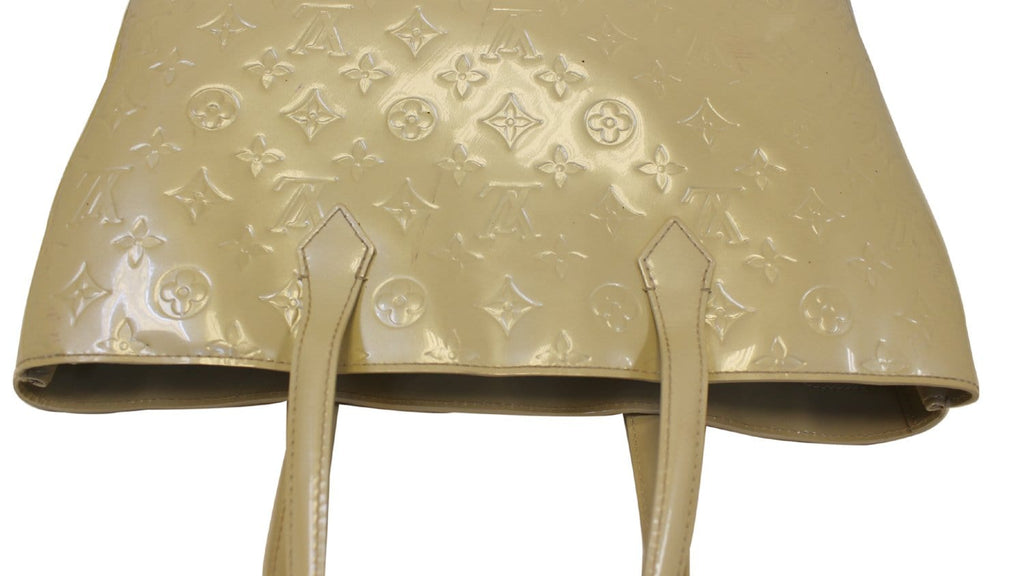 LOUIS VUITTON Monogram Vernis Wilshire MM Tote Bag