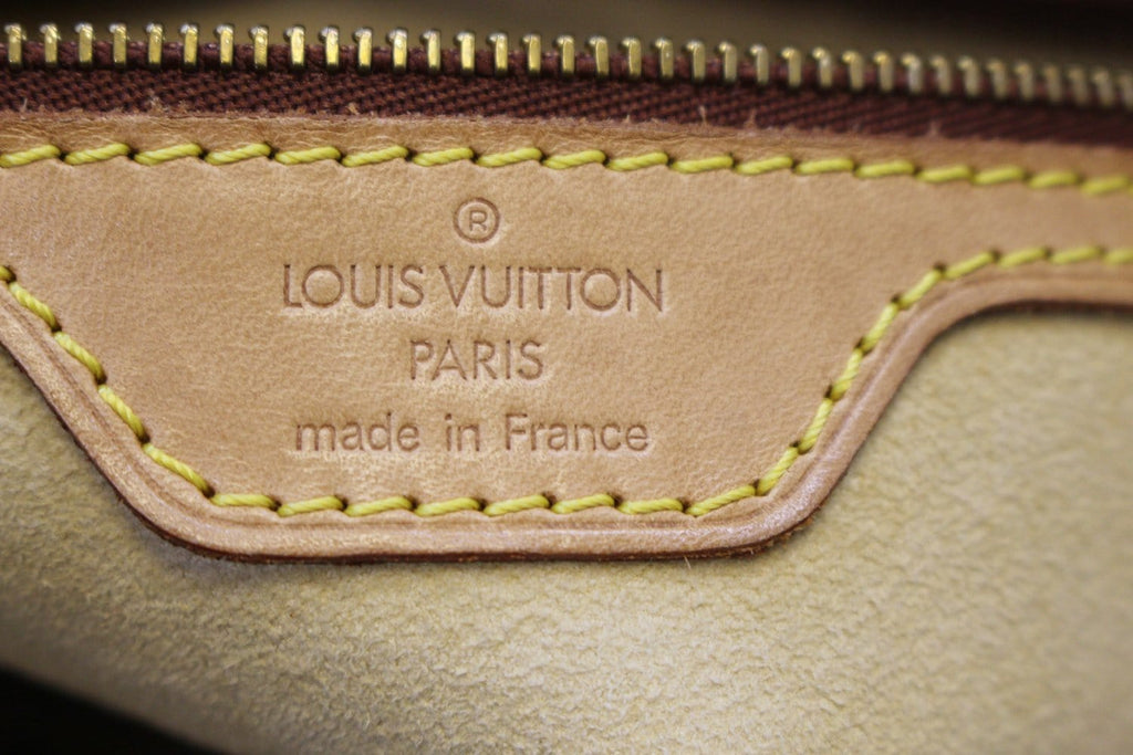 LOUIS VUITTON Monogram Canvas Looping GM Brown Shoulder Bag