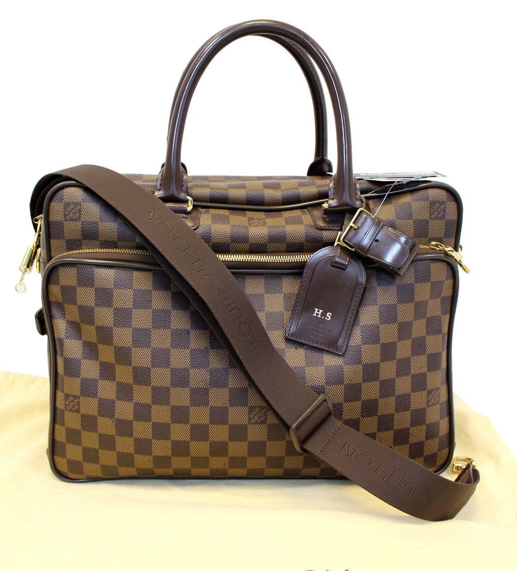 LOUIS VUITTON Damier Ebene Icare Travel Bag