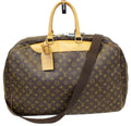 LOUIS VUITTON Alize 3 Monogram Canvas  Poche Soft Suitcase Bag