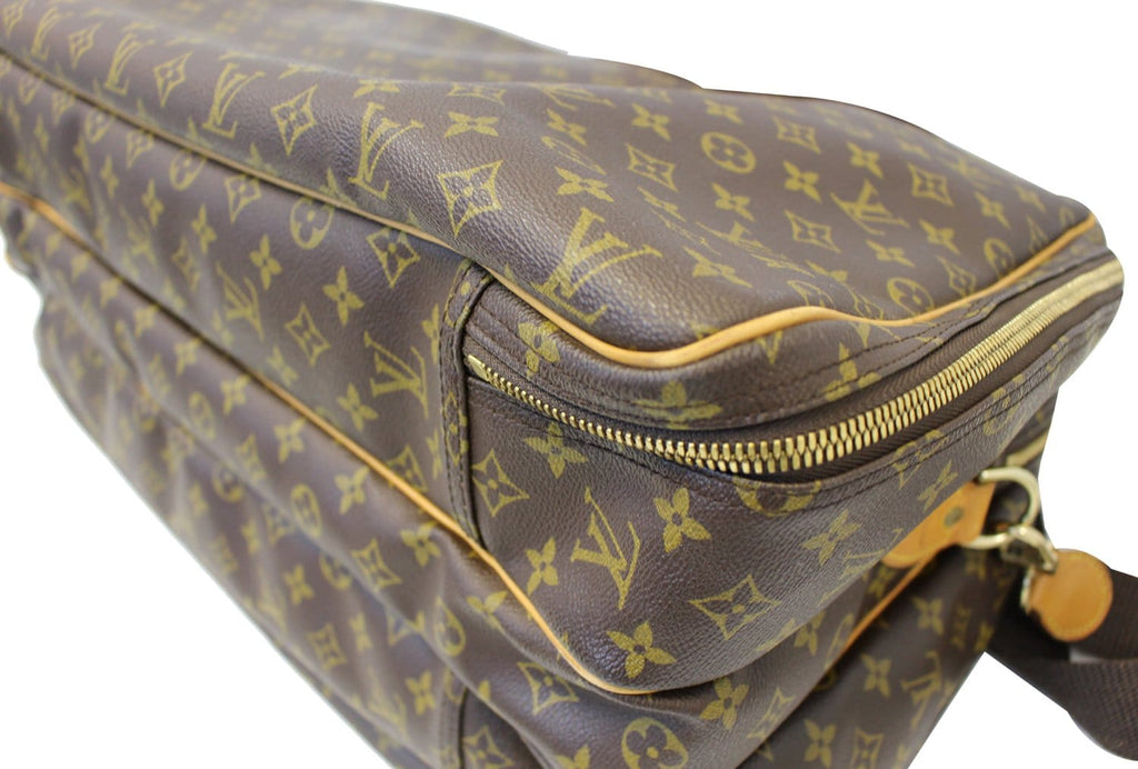 LOUIS VUITTON Alize 3 Monogram Canvas  Poche Soft Suitcase Bag
